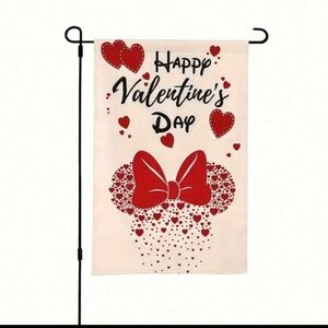 Disney Inspired Valentine’s Day Garden Flag